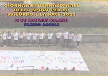 Giornata internazionale dello sport per lo sviluppo e la pace 2022