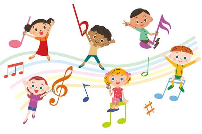 bambini note musicali